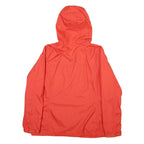 COLUMBIA Womens Red Outdoor Jacket XL Polyester Blend Plain Zip Hooded