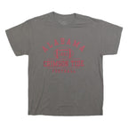 IMAGE ONE Womens Grey Alabama Crimson Tide T-Shirt L Short Sleeve Crew Neck