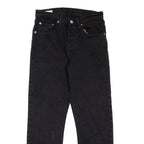 LEVI'S 501 BIG E Jeans Womens Black Regular Straight W26 L26