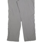 MAMMUT Womens Relaxed Grey Polyester Blend Zip Trousers W36 L32 Outdoor Casual