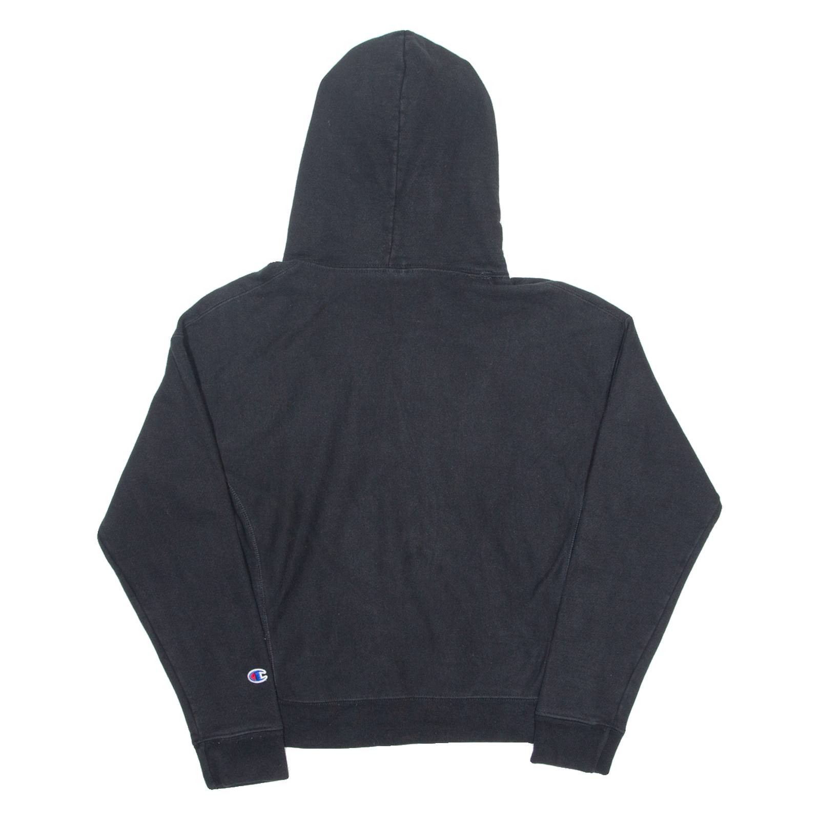 CHAMPION REVERSE WEAVE Womens Black Hoodie M