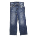SILVER JEANS Mens Blue Regular Fit Straight Denim Medium W32 L30 Casual Wear
