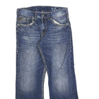 SILVER JEANS Mens Blue Regular Fit Straight Denim Medium W32 L30 Casual Wear