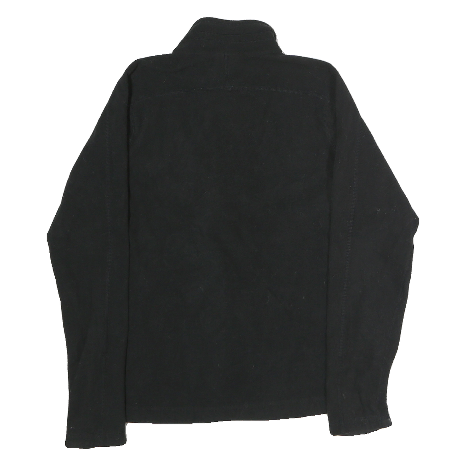 THE NORTH FACE Womens Black Fleece Jacket M Polyester Zip Full Sleeve Outdoor