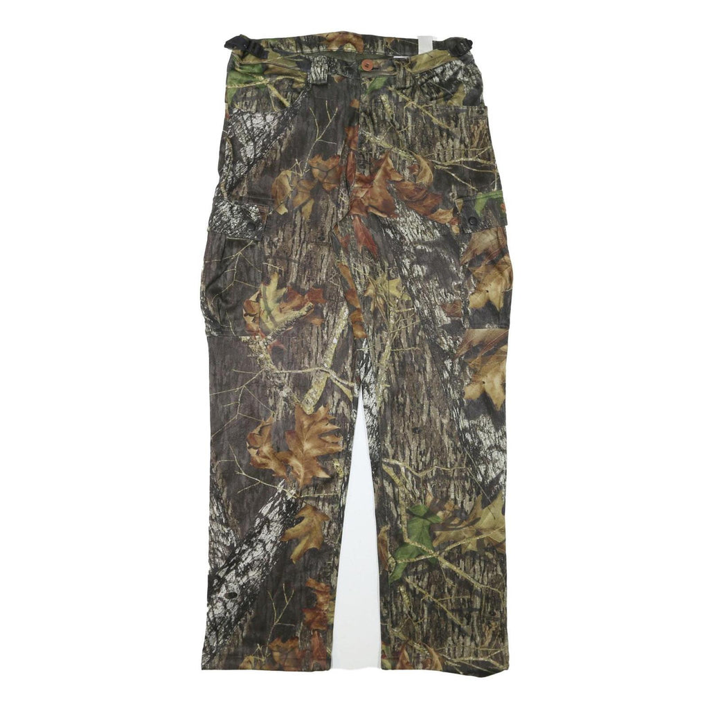 SCENTLOK Mens Polyester Blend Camo Regular Straight Trousers W32 L30 Outdoor