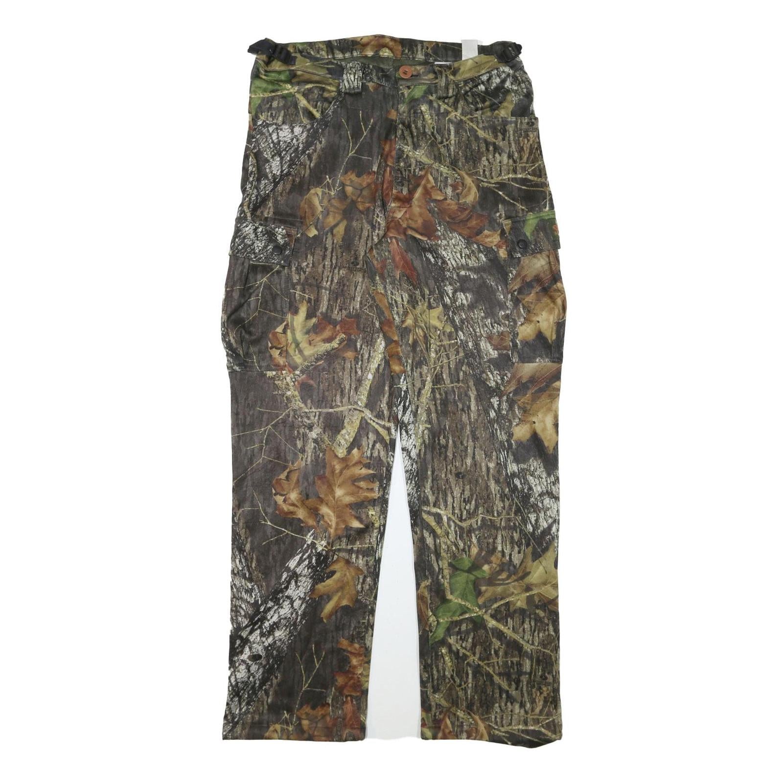 SCENTLOK Mens Polyester Blend Camo Regular Straight Trousers W32 L30 Outdoor