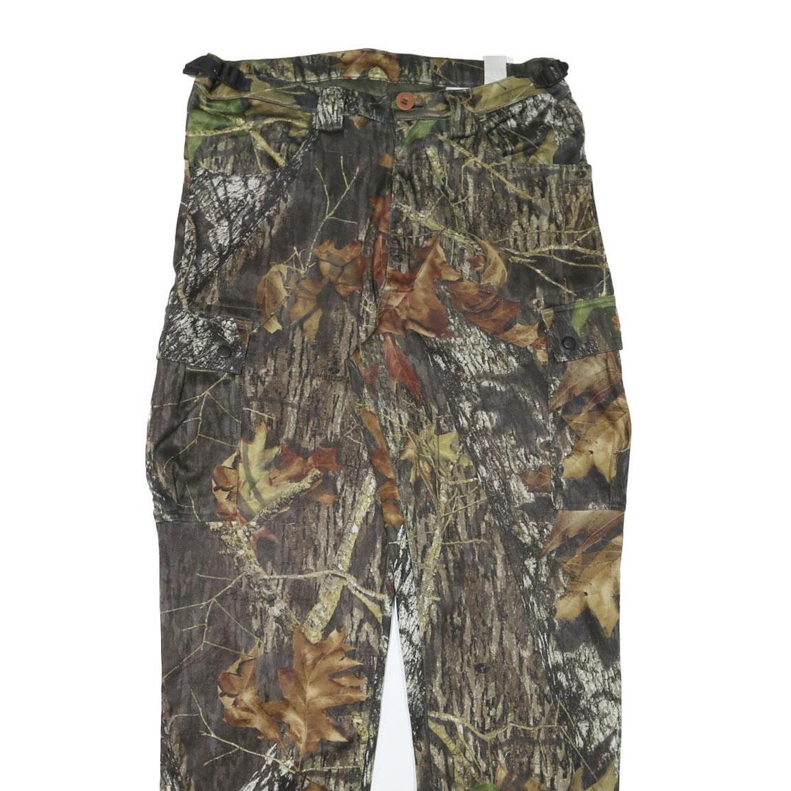 SCENTLOK Mens Polyester Blend Camo Regular Straight Trousers W32 L30 Outdoor