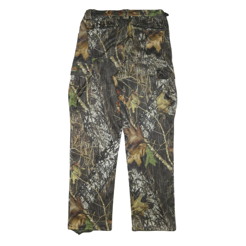 SCENTLOK Mens Polyester Blend Camo Regular Straight Trousers W32 L30 Outdoor