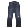 LEVI'S 501 Mens Jeans Blue Regular Straight Denim Medium W32 L30 Classic Fit