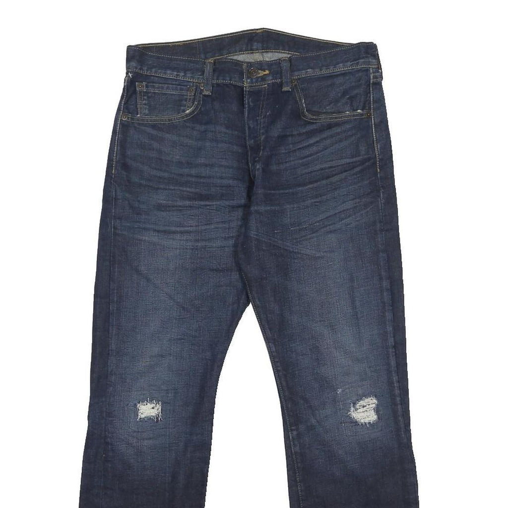 LEVI'S 501 Mens Jeans Blue Regular Straight Denim Medium W32 L30 Classic Fit
