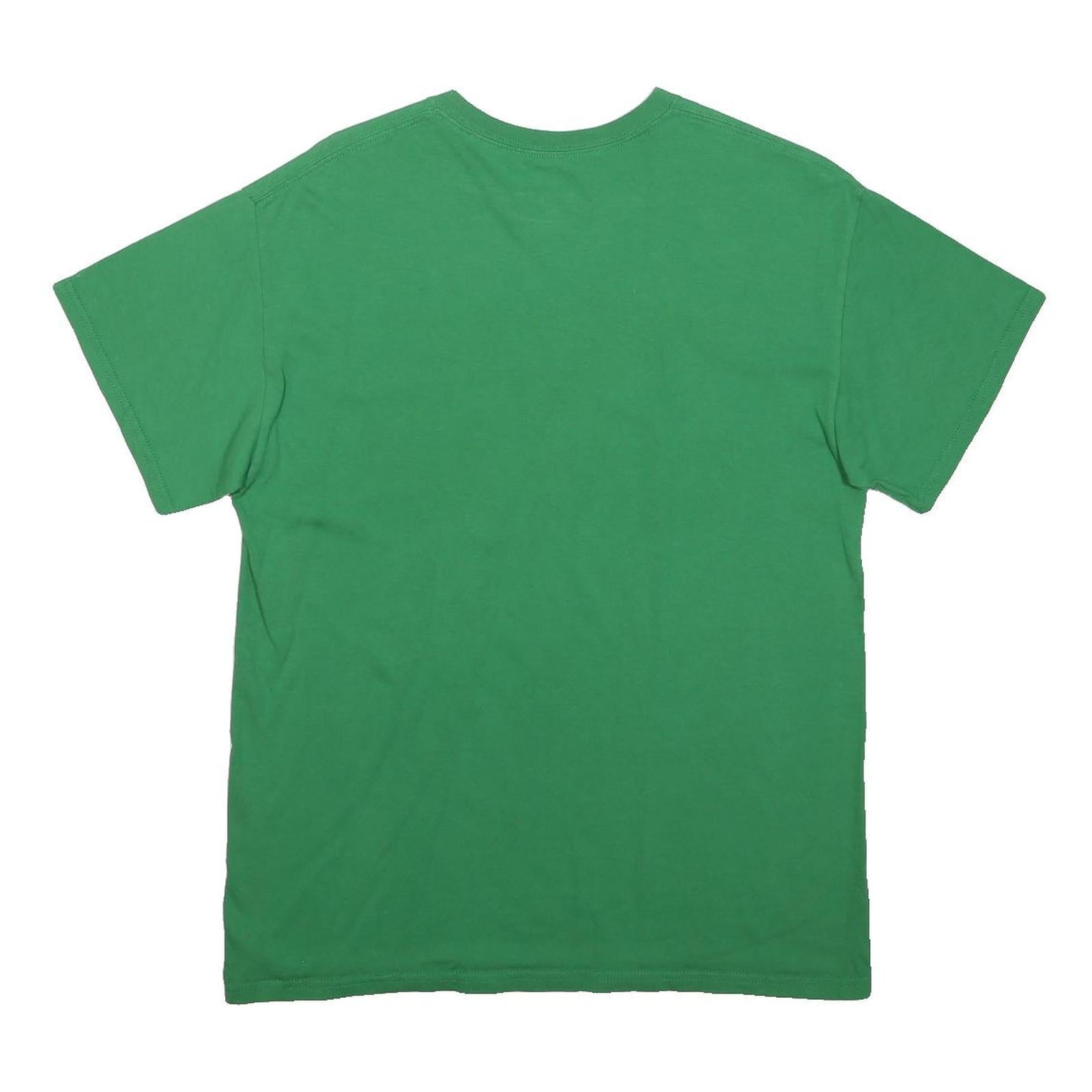 NBA Mens Green Boston Celtics Graphic T-Shirt M Short Sleeve Crew Neck Protect