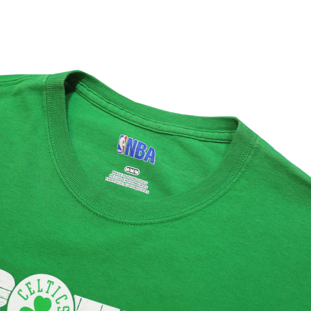 NBA Mens Green Boston Celtics Graphic T-Shirt M Short Sleeve Crew Neck Protect