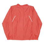 ADIDAS Mens Coral Polyester Blend Zip Jacket L Sportswear Lightweight