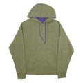 CHAMPION Mens Green Pullover Hoodie M Cotton Blend Casual Streetwear