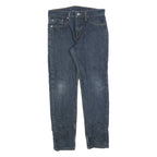 LEVI'S 502 Mens Jeans Blue Slim Straight Denim Medium W29 L27 Stylish Zip