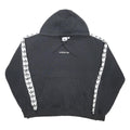 ADIDAS ORIGINALS Mens Black Hoodie XL Cotton Blend Pullover Trefoil Logo