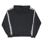 ADIDAS ORIGINALS Mens Black Hoodie XL Cotton Blend Pullover Trefoil Logo