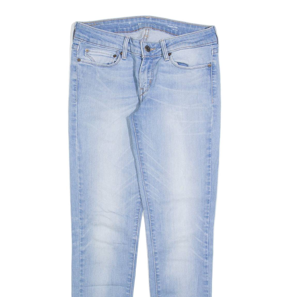 LEVI'S Womens Jeans Blue Slim Skinny W26 L30