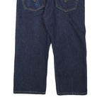 LEVI'S 505 Mens Jeans Blue Regular Straight Denim Raw W33 L21 Zip Closure