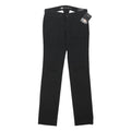 DICKIES Womens Black Regular Fit Straight Leg Trousers W30 L32 Workwear Zip