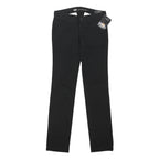DICKIES Womens Black Regular Fit Straight Leg Trousers W30 L32 Workwear Zip