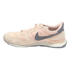 NIKE Womens Derby Trainers Footwear Beige & Grey Synthetic UK 4.5 Comfortable