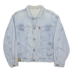 LEE COOPER Womens Blue Denim Button Jacket S Woven Classic Casual