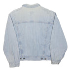 LEE COOPER Womens Blue Denim Button Jacket S Woven Classic Casual