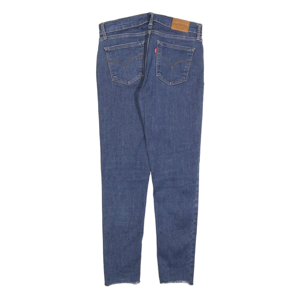 LEVI'S 710 Womens Jeans Blue Slim Skinny Denim Medium W30 L28 Stylish Fit