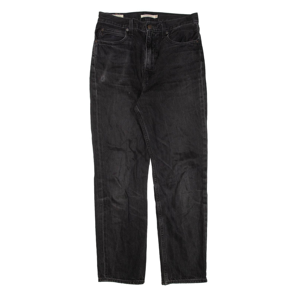 LEVI'S 70s High Womens Jeans Black Regular Straight W28 L27