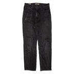 LEVI'S 70s High Womens Jeans Black Regular Straight W28 L27