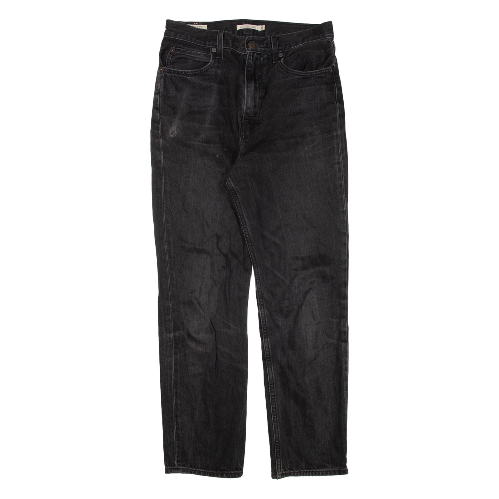 LEVI'S 70s High Womens Jeans Black Regular Straight W28 L27