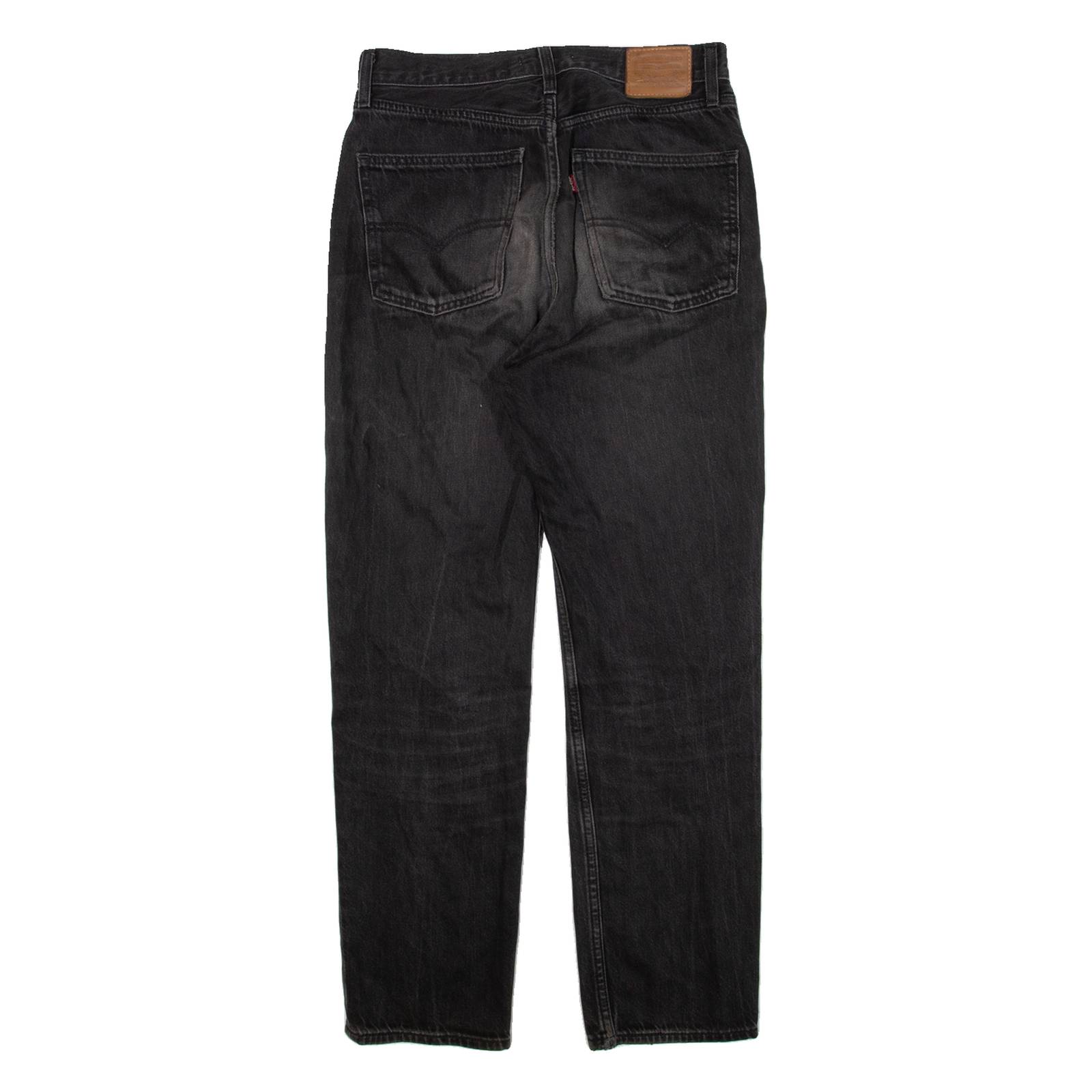 LEVI'S 70s High Womens Jeans Black Regular Straight W28 L27