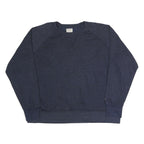CHAMPION Mens Navy Blue Sweatshirt Crew Neck XL Classic Cotton Blend Pullover