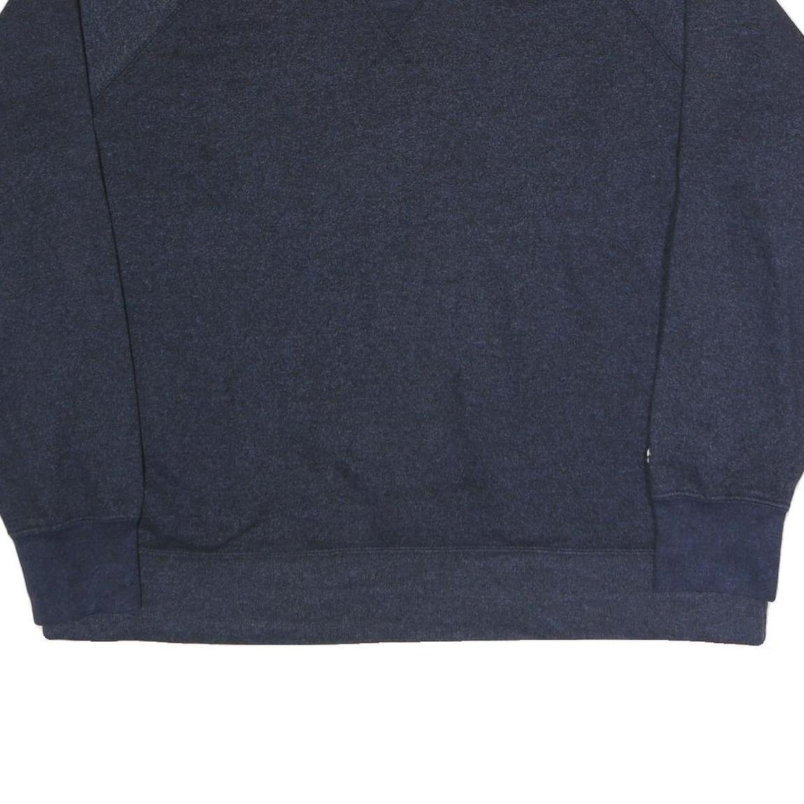 CHAMPION Mens Navy Blue Sweatshirt Crew Neck XL Classic Cotton Blend Pullover