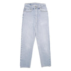 LEVI'S 505 Womens Jeans Blue Regular Straight Denim Light W25 L30 Classic Fit