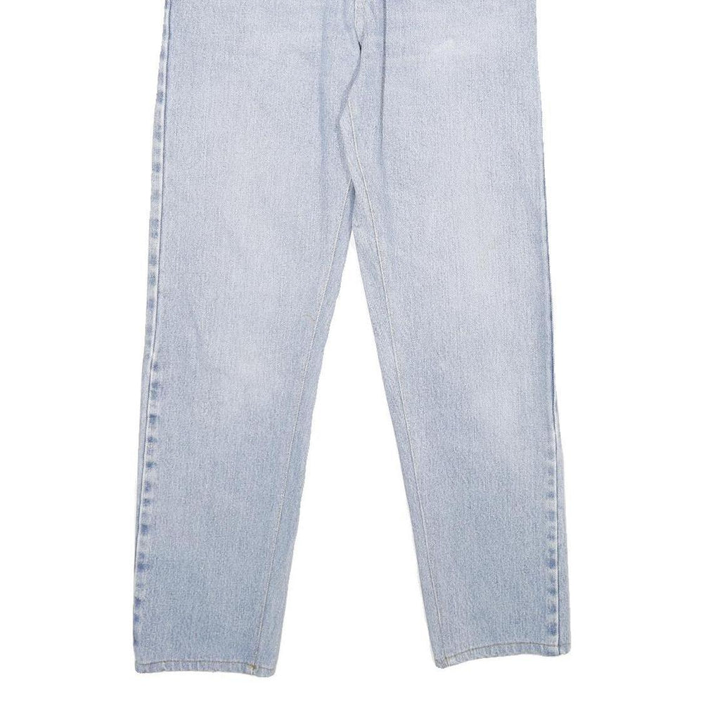 LEVI'S 505 Womens Jeans Blue Regular Straight Denim Light W25 L30 Classic Fit