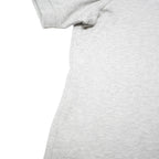 POLO RALPH LAUREN Mens Grey Short Sleeve Plain Cotton Blend Polo Shirt L