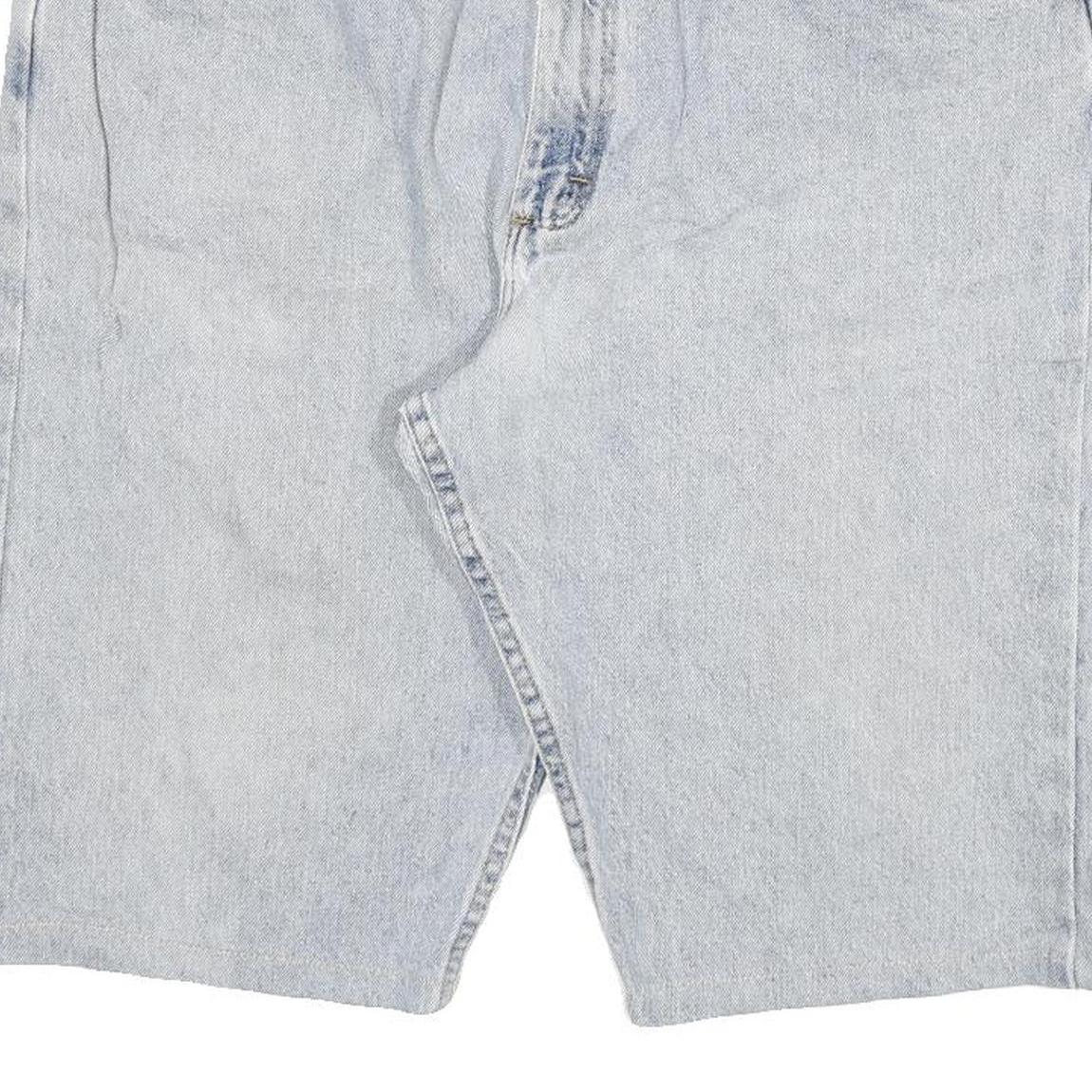 WRANGLER Mens Denim Blue Casual Shorts 2XL W36 Cotton Comfort Fit