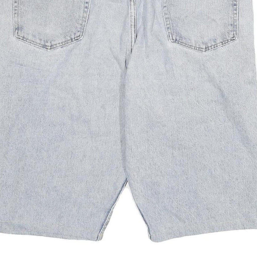 WRANGLER Mens Denim Blue Casual Shorts 2XL W36 Cotton Comfort Fit