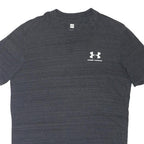 UNDER ARMOUR Mens Grey Graphic T-Shirt M Short Sleeve Crew Neck Performance