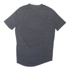 UNDER ARMOUR Mens Grey Graphic T-Shirt M Short Sleeve Crew Neck Performance