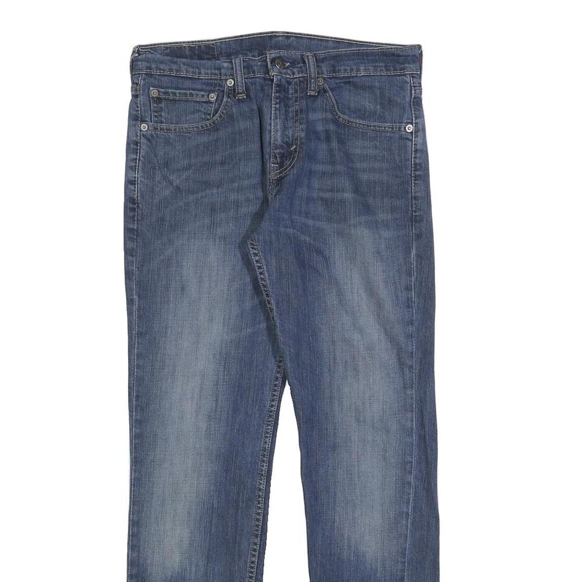 LEVI'S 511 Slim Mens Jeans Blue Slim Straight Denim Medium W31 L30 Stylish