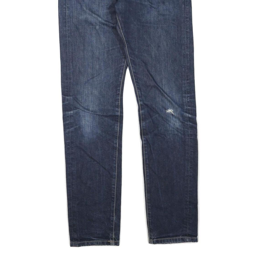 CARHARTT Mens Jeans Blue Regular Skinny Denim Medium W30 L32 Classic Zip