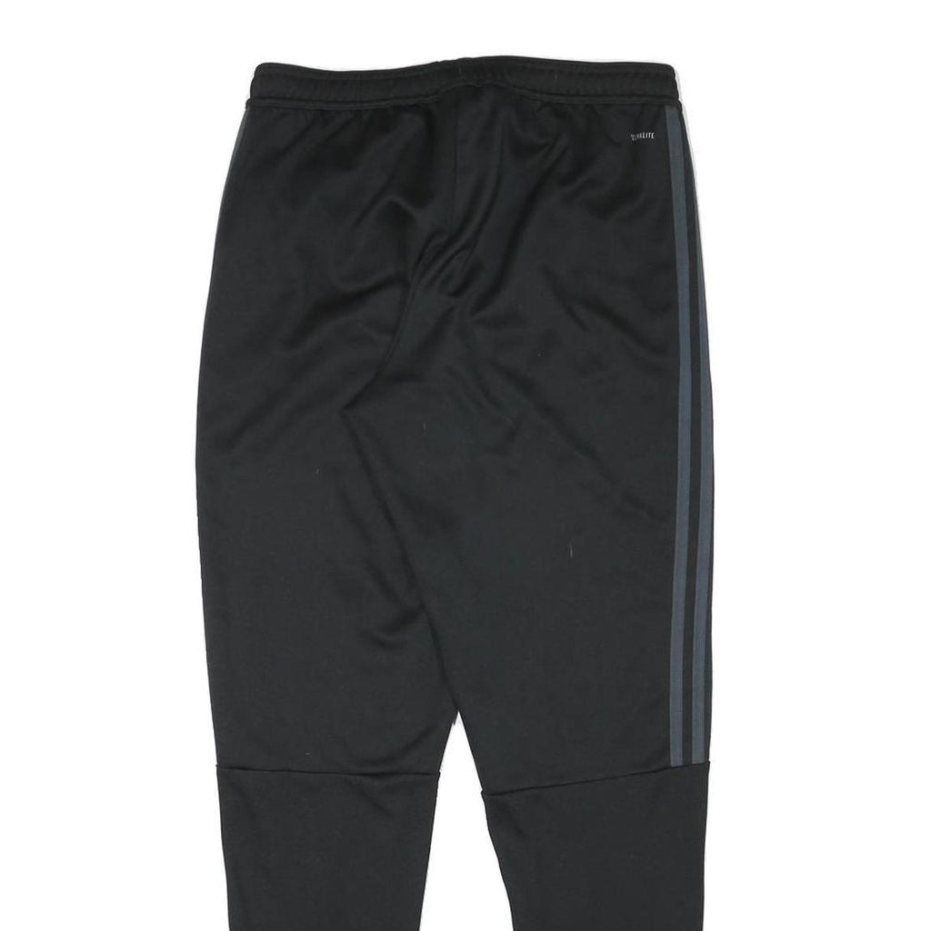 ADIDAS Mens Joggers Black Grey Slim Tapered M W28 L29 Track Pants