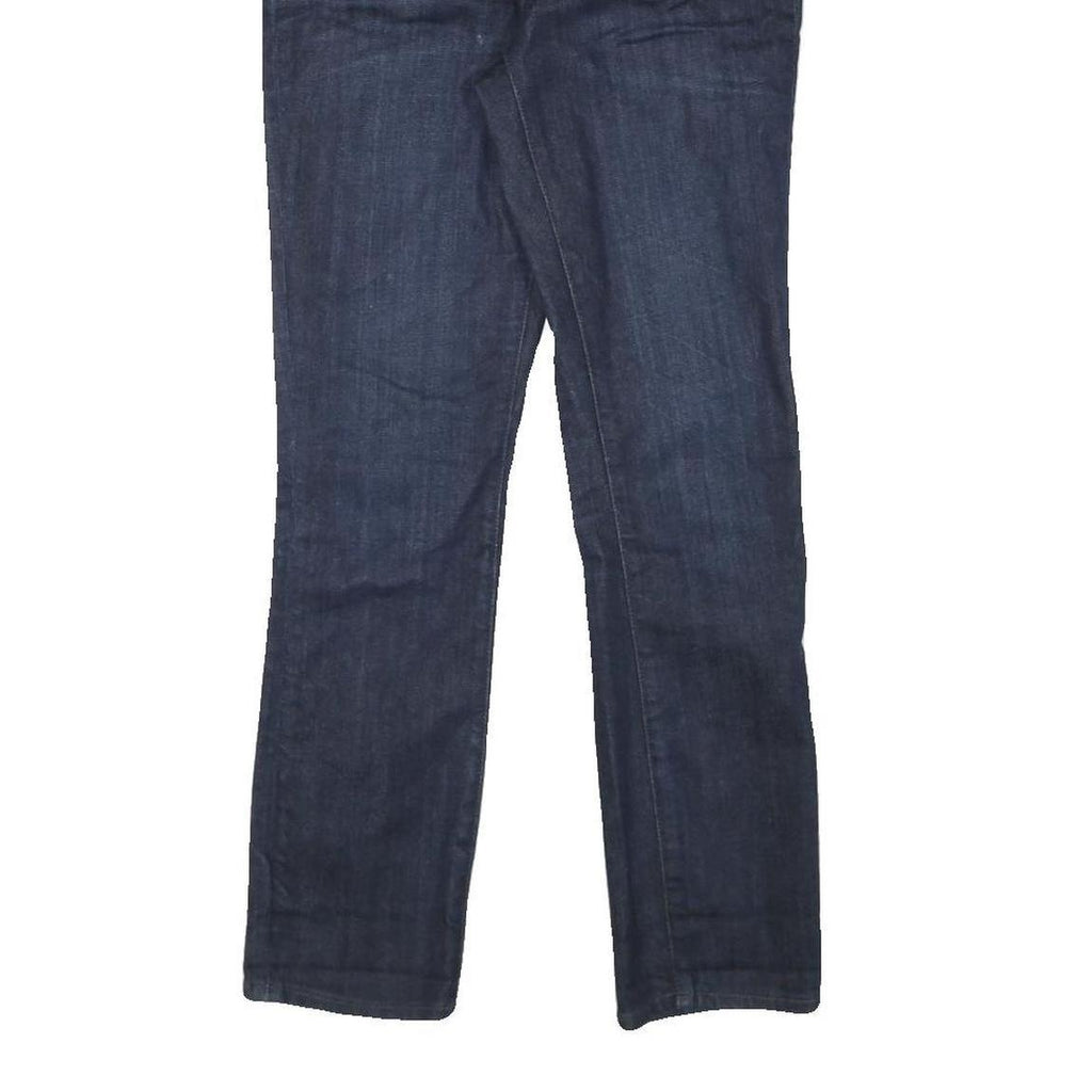 DKNY Womens Regular Blue Denim Jeans W28 L27 Zip Closure Classic Fit Stylish