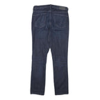 DKNY Womens Regular Blue Denim Jeans W28 L27 Zip Closure Classic Fit Stylish