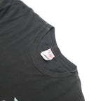 BAYSIDE Mens Black United States Marine Corps Graphic T-Shirt L Short Sleeve