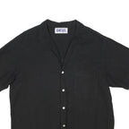 DIESEL Mens Black Cotton Blend Shirt L Miracle Lanes 250 Club Graphic Back