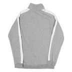 PUMA Mens Grey & White Zip Track Jacket XS Cotton Blend Plain Sportswear